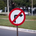 RP.2 No Left / Right Turn Sign | Quality JKR Signboard MY | Welldone