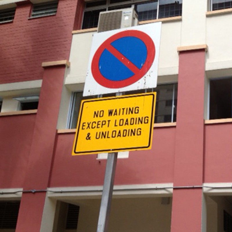 RP.10 No Parking Sign | Quality JKR Signboard Malayisa | Welldone