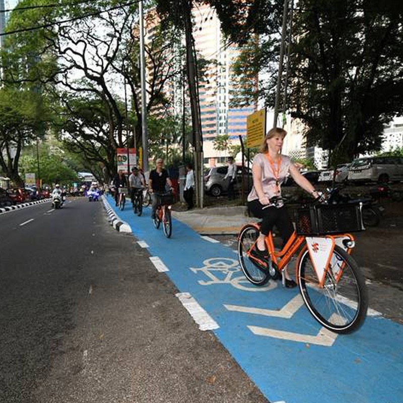 RM.2a Compulsory Bicycle Track Sign | Permanet Road Sign - Welldone