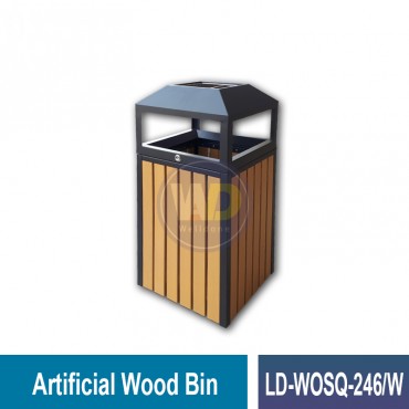 Artificial Wood Bin