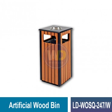 Artificial Wood Bin