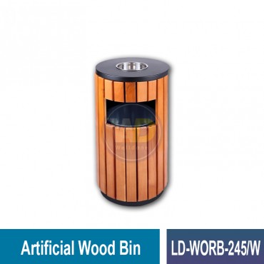 Artificial Wood Bin
