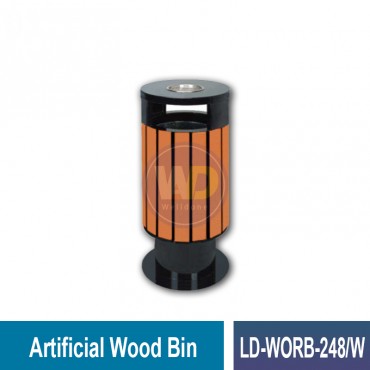 Artificial Wood Bin