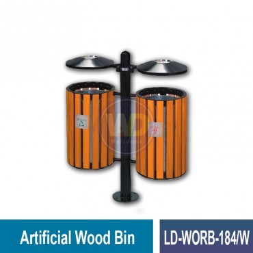 Artificial Wood Bin