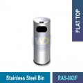 RAB-001/002/F Stainless Steel Bin | Quality Waste Bins MY | Welldone