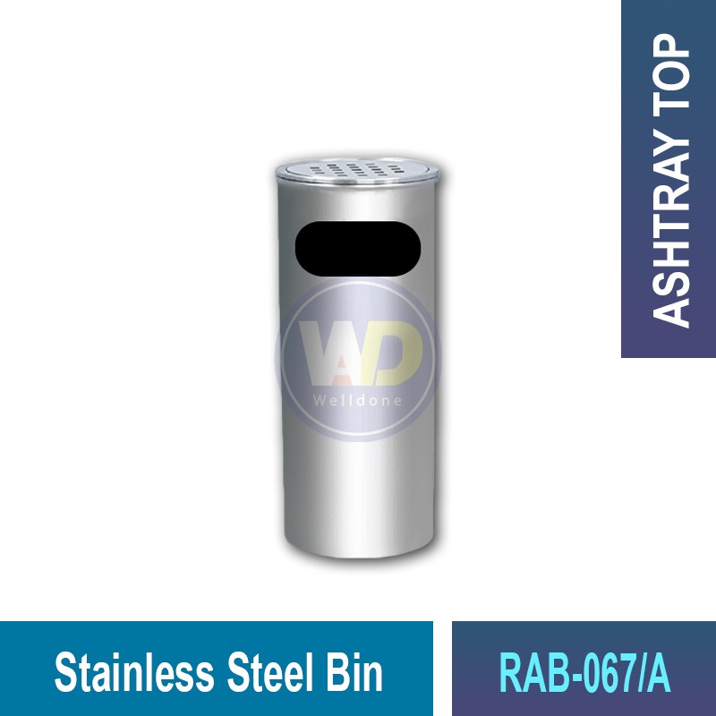 RAB-066/067/A Stainless Steel Bin | Quality Waste Bins MY | Welldone