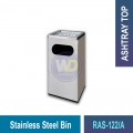 RAS-122/A Stainless Steel Bin | Quality Waste Bins MY | Welldone