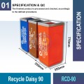 RCD-90 Recycle Daisy 90 | Eco-Friendly Waste Management | Welldone