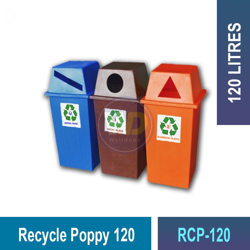 RCP-50/120 Recycle Poppy | Eco-Friendly Waste Management | Welldone