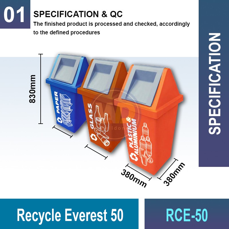 RCE-50/120 Recycle Everest | Eco-Friendly Waste Management | Welldone