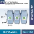 RC-ASTER-24/35 Recycle Aster | Eco-Friendly Waste Management | Welldone