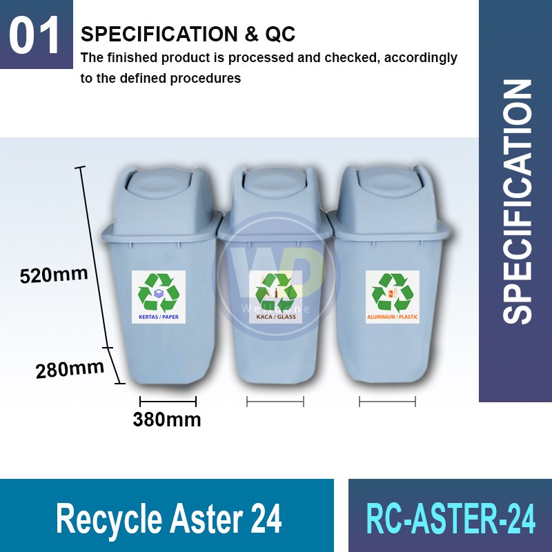 RC-ASTER-24/35 Recycle Aster | Eco-Friendly Waste Management | Welldone