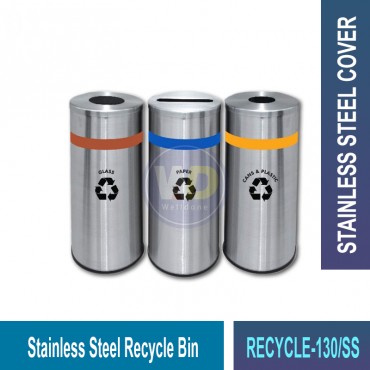 Stainless Steel Recycle Bin