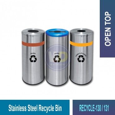 Stainless Steel Recycle Bin