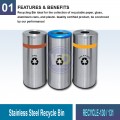 RECYCLE-130/131 S.S. Recycle Bin | Eco-Friendly Waste Solutions | Welldone