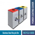 RECYCLE-127/128 S.S. Recycle Bin | Eco-Friendly Waste Solution | Welldone