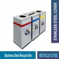 RECYCLE-127/128 S.S. Recycle Bin | Eco-Friendly Waste Solution | Welldone
