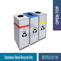 RECYCLE-133/134 S.S. Recycle Bin | Eco-Friendly Waste Solution | Welldone