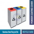 RECYCLE-133/134 S.S. Recycle Bin | Eco-Friendly Waste Solution | Welldone