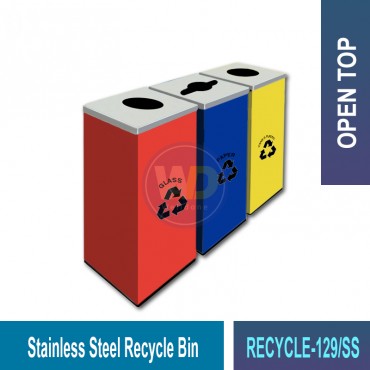 Stainless Steel Recycle Bin