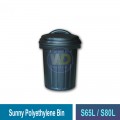 S65L/S80L Sunny Polyethylene Bin | Quality Waste Bin MY - Welldone