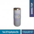 Y25(A)001 Yala 25 Polyethylene Bin | Quality Waste Bin MY - Welldone