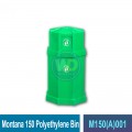 M150(A)001 Montana 150 Polyethylene Bin | Quality Waste Bin MY - Welldone