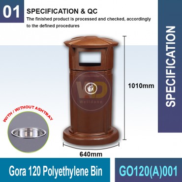 Gora 120 Polyethylene Bin
