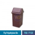 F60/120 Flip Polyethylene Bin | Quality Waste Bin MY - Welldone F60/120 Flip Polyethylene Bin | Quality Waste Bin MY - Welldone