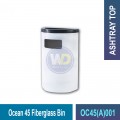OC45(A)001 Ocean 45 Fiberglass Bin | Quality Waste Bin MY - Welldone