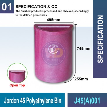 Jordon 45 Polyethylene Bin
