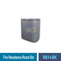 RB14-BK Fire Resistance Room Bin | Quality Waste Bin MY - Welldone