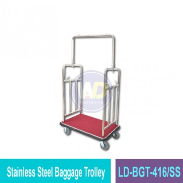 Stainless Steel Baggage Cart
