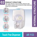 AR 1133 Touch Free Dispenser | Quality Washroom Dispenser MY | Welldone