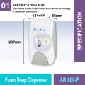 AR 800-F Foam Soap Dispenser | Quality Washroom Dispenser MY | Welldone