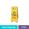 SF900 Plastic A Shape Sign | Quality Floor Safety Equipment MY | Welldone
