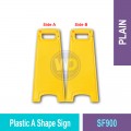 SF900 Plastic A Shape Sign | Quality Floor Safety Equipment MY | Welldone