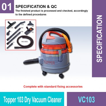 Topper 103 Dry Vacuum Cleaner