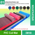 DM100 PVC Coil Mat | Quality Commercial Floormat Malaysia | Welldone