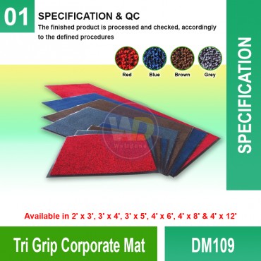 Tri Grip Corporate Mat