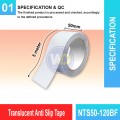 NTS50-120BF Translucent Anti Slip Tape | Barefooted Tape | Welldone