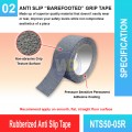 NTS50-05R Rubberized Anti Slip Tape | Barefooted Tape | Welldone