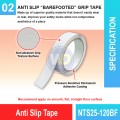 NTS25-120BF Anti Slip Tape | Quality Barefooted Tape MY| Welldone