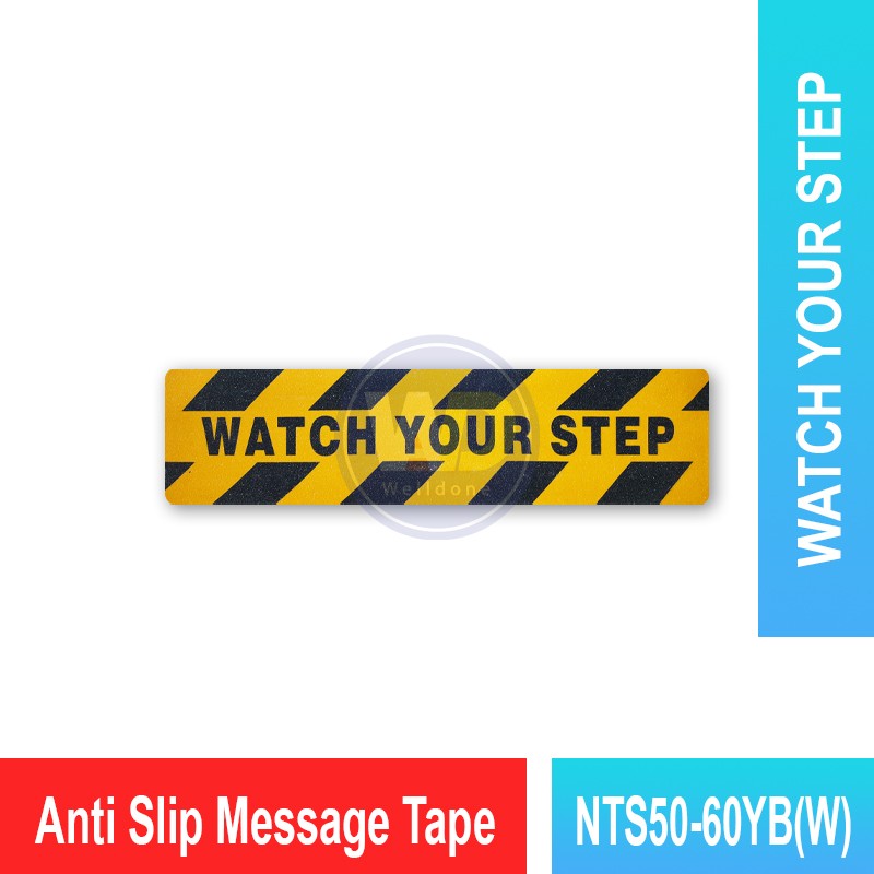 NTS50-60YB(C) Anti Slip Message Tape | Quality Anti-Skid Tape | Welldone