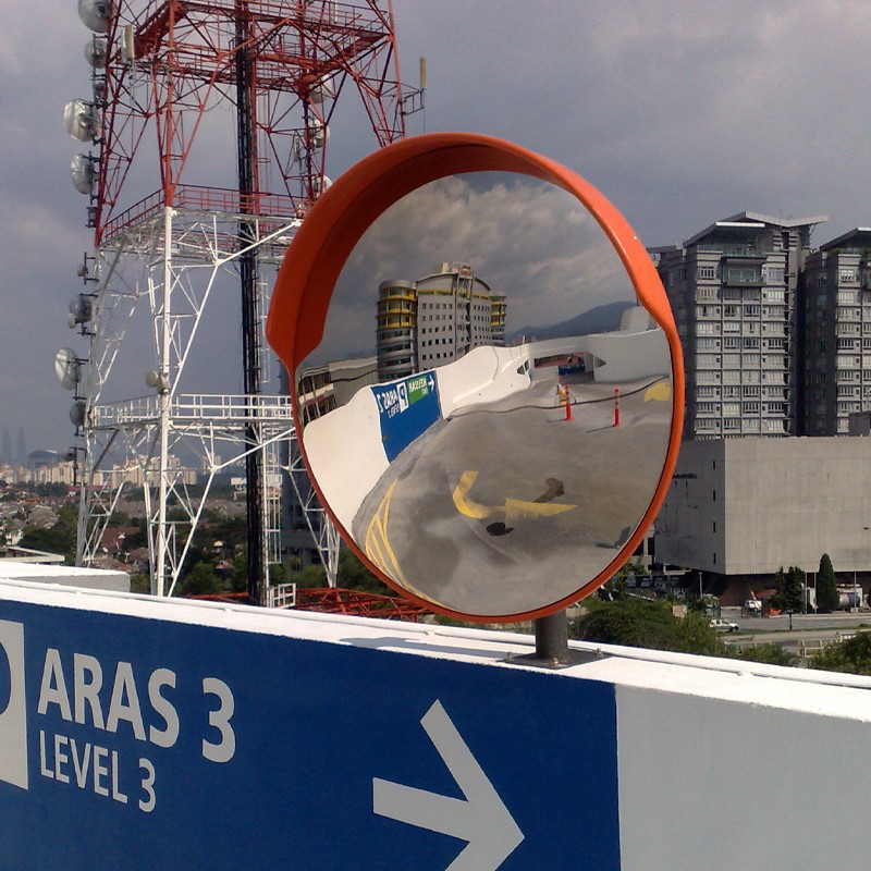 CM40-C Polycarbonate Convex Mirror | Quality Safety Mirror MY | Welldone