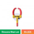 W-LOCK Rhinoceros Wheel Lock | Stop Tow Trucks & Unauthorized Parking
