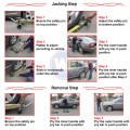 GO-JACK Level Go Jack Car Dollies | Vehicle Repositioning Tools | Welldone