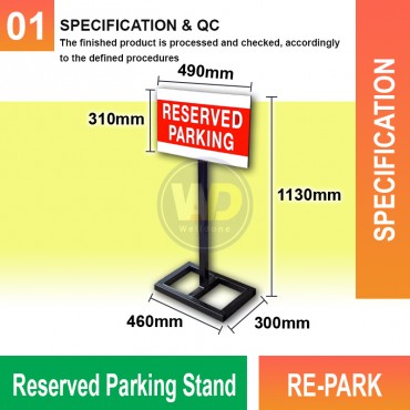 Reserved Parking Stand