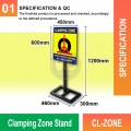 CL-ZONE Clamping Zone Stand | Quality Portable Stand MY | Welldone