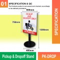 PK-DROP Pickup/Dropoff Stand | Quality Portable Stand MY | Welldone